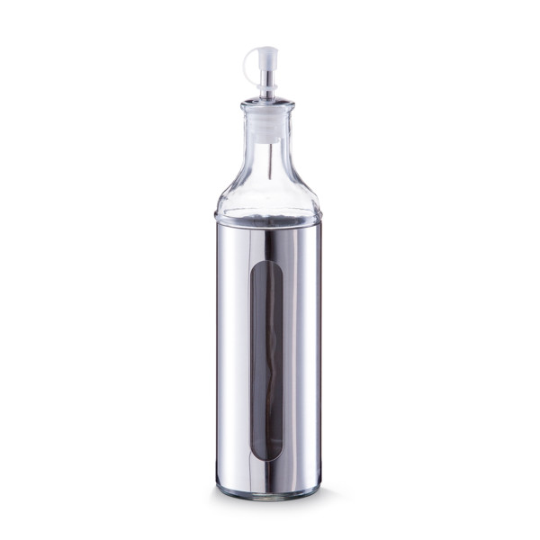 Essig-/Ölflasche, 500 ml, Glas/Edelstahl