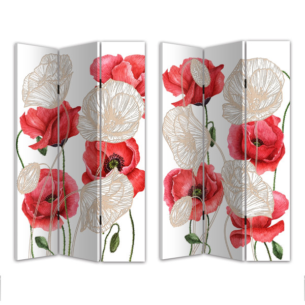 Paravent Poppy