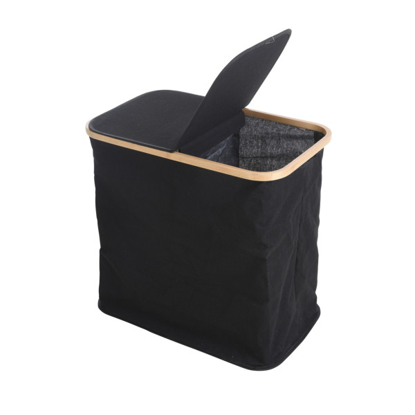 WÄSCHETASCHE MIT BAMBUSRING