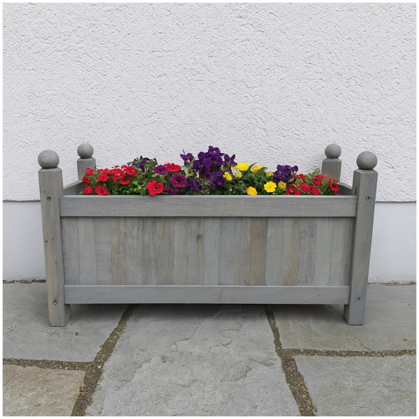 Pflanztrog Pflanzkübel heidi 3 Medium Grau