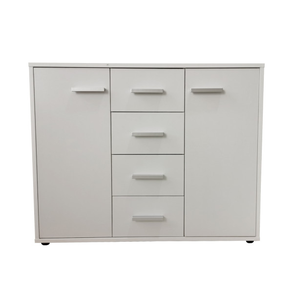 HTI-Living mit 4 Schubladen Weiß Sideboard Nina