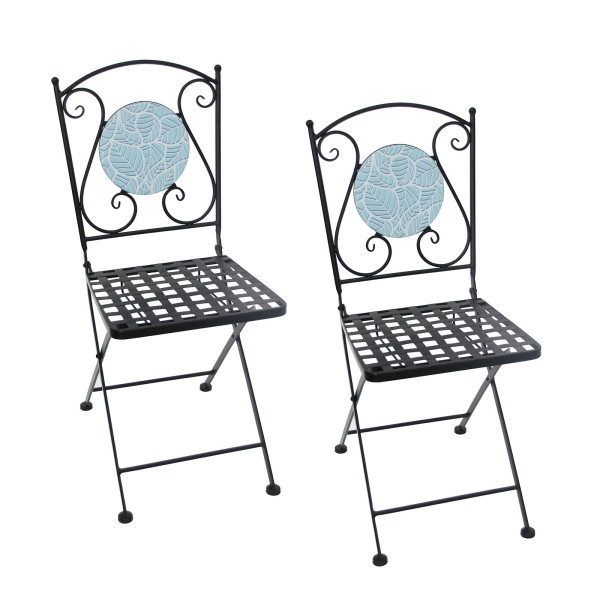 Gartenstuhl Celia "Blätter" 2 Stühle
