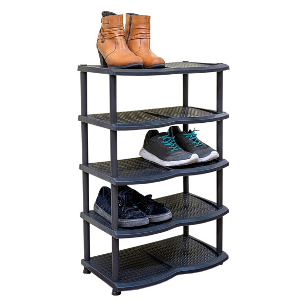 Michelino Schuhregal Schwarz