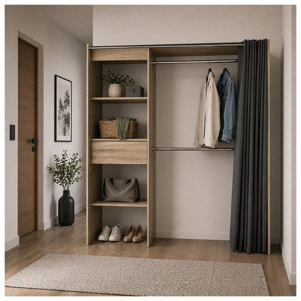 Offene Garderobe Thekla sonoma