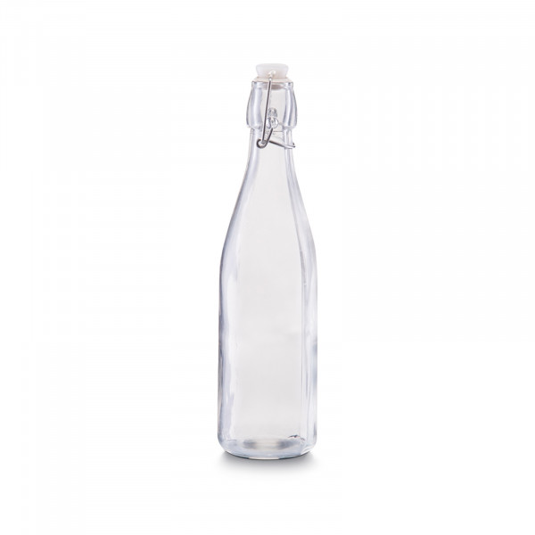 ZELLER Present mit Bügelverschluss 500 ml Glasflasche