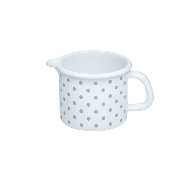 Schnabeltopf Pünktchen Grau