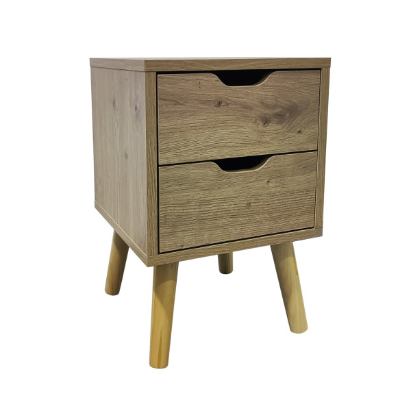 Nachtschrank 2 Schubkästen Thekla 2945 Artisaneich