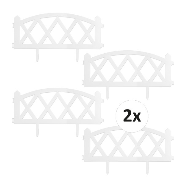 Gartenzaun mit Bögen Nessa