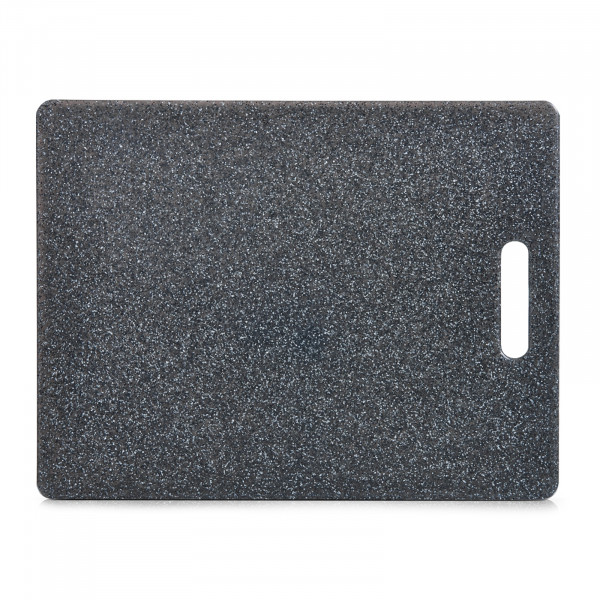 ZELLER Present Granitoptik Anthrazit Schneidbrett 36,5 x 27,5 cm