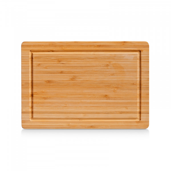 neuetischkultur mit Saftrille Schneidebrett Bambus