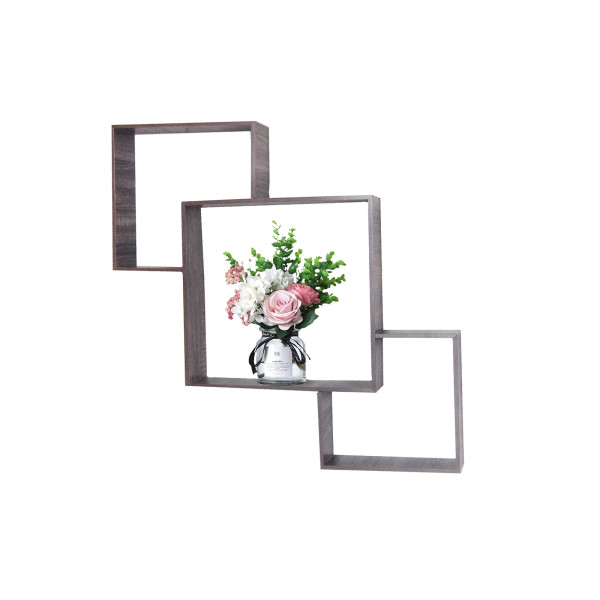 Wandregal Viola Braun MDF