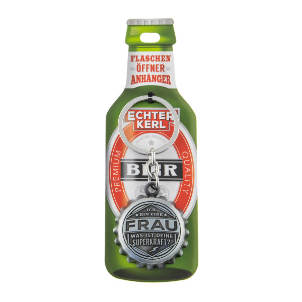 Flaschenöffner - Frau