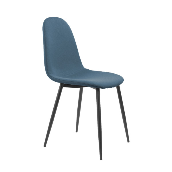 HTI-Living Savannah Webstoff Blau Stuhl