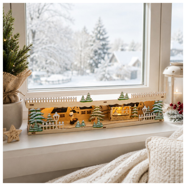 Schwibbogenbank Weihnachtsbäckerei