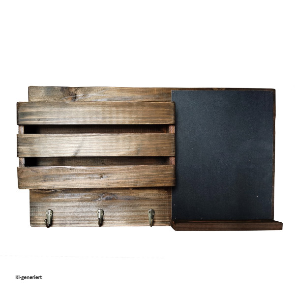 Garderobe Lino mit Tafel natur