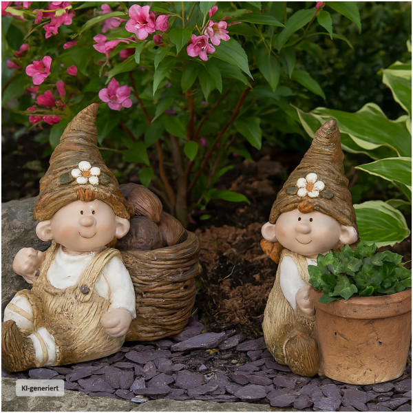 Figur 33cm 2er Set Wichtel