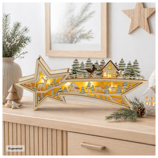 Lichterbogen Sternschnuppe