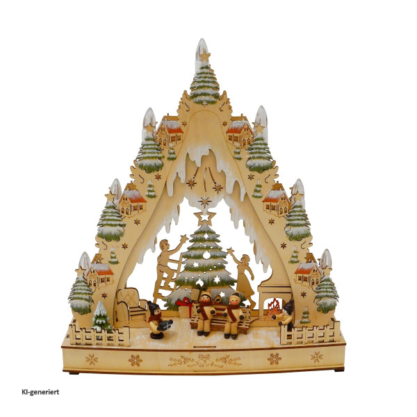 Lichterbogen Weihnachtsbaum