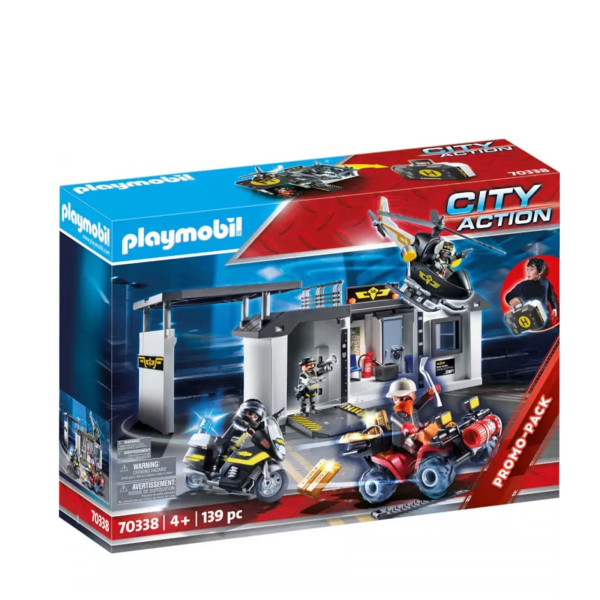 Playmobil 70338 Große Mitnehm-SEK-Zentrale