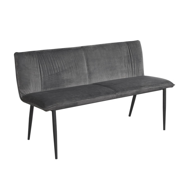 Bank Bangor mit Print auf Rückseite