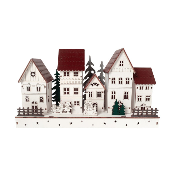 Weihnachtsdeko Winterstraße