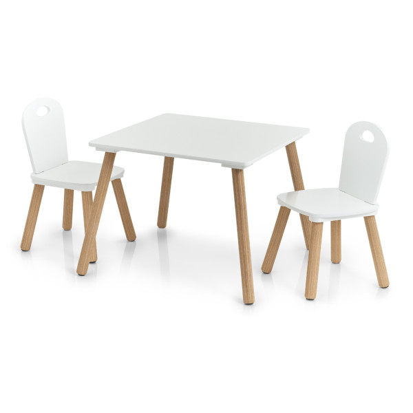 Kinder-Sitzgarnitur "Scandi", 3-tlg., MDF/Kiefer,