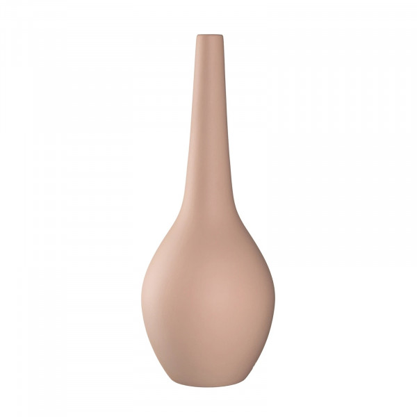 Leonardo Pesaro Vase Keramik Apricot