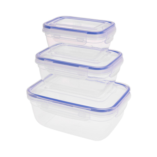 VORRATSDOSE 3ER SET MIT DECKEL