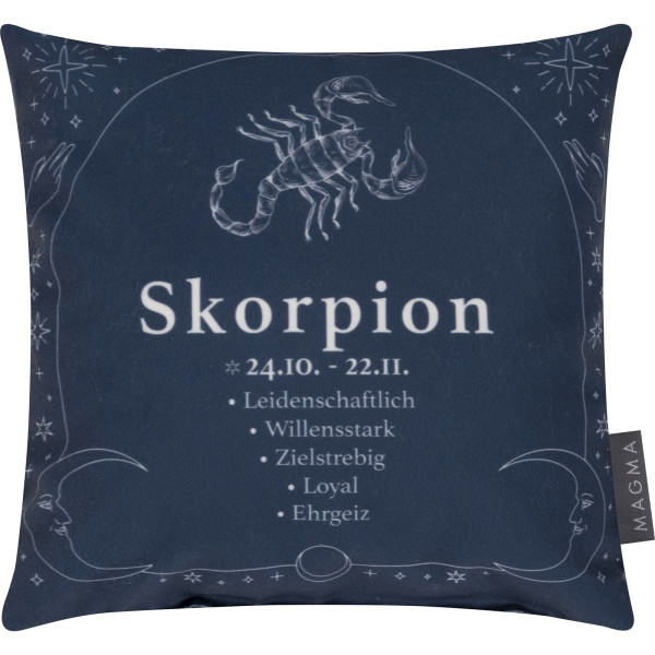 HTI-Living Skorpion Dekokissen Sternzeichen