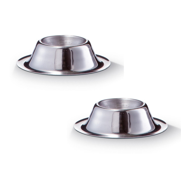 Eierbecher, Edelstahl 2er Set