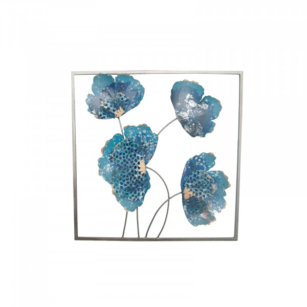 NTK-Collection Blue Flower Wanddeko