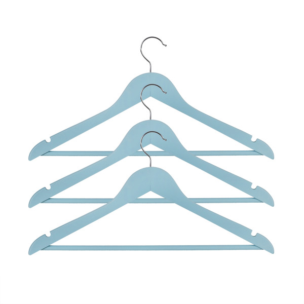 Kleiderbügel 3er Set Holz