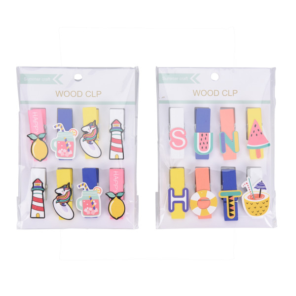 MAUL BRIEFKLEMMER 8 STK 2 SORT