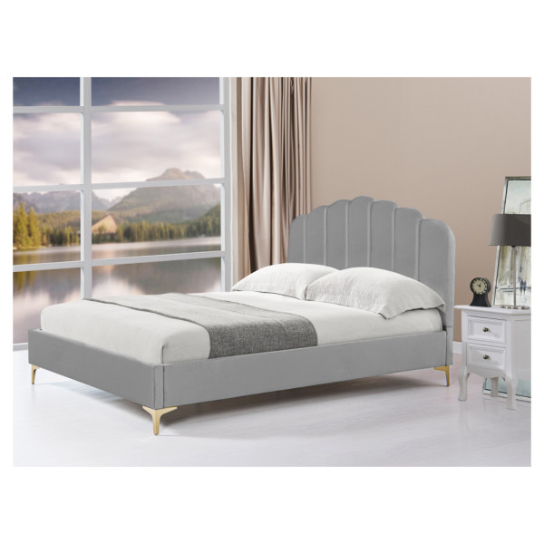 HTI-Living Yoris Grau Polsterbett 140 x 200 cm