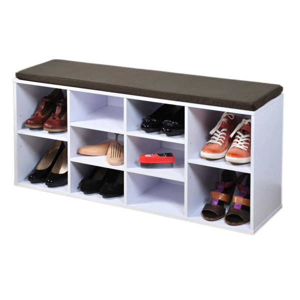 Schuhbank Katja1 L weiß