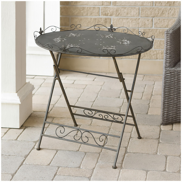 Beistelltisch Lily Braun