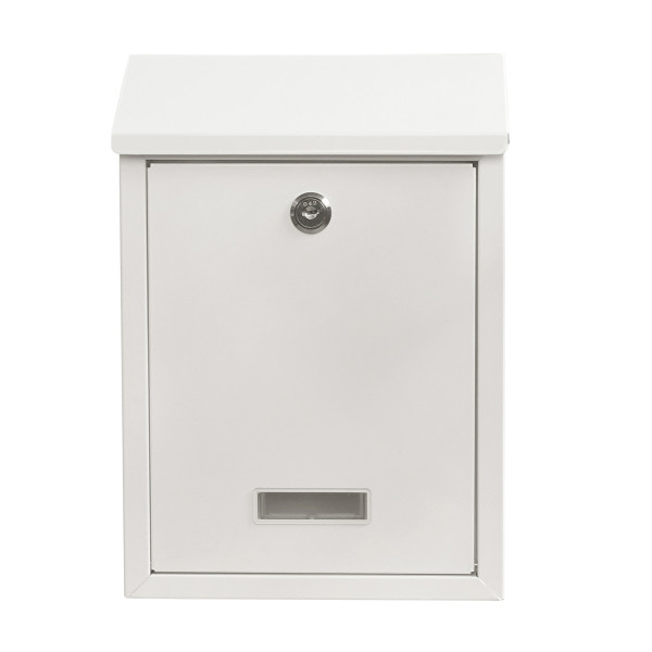 Einfacher Briefkasten Amin Weiß