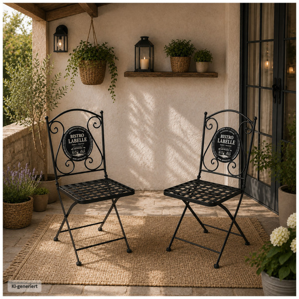 Gartenstuhl Celia Bistro 2er Set