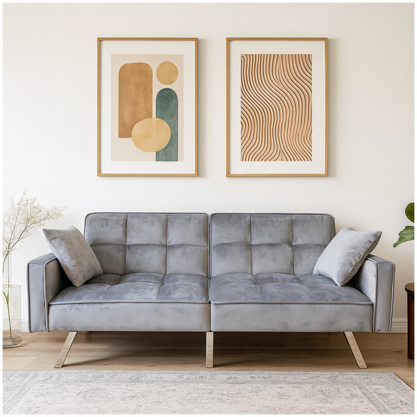 Schlafsofa Brigga Grau