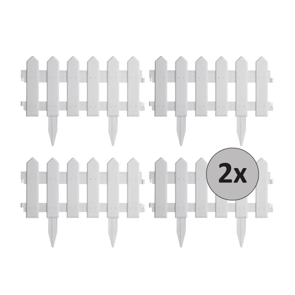 Beetumrandung Nessa Palisaden 4-teilig