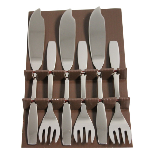Fisch-Besteckset 6tlg.