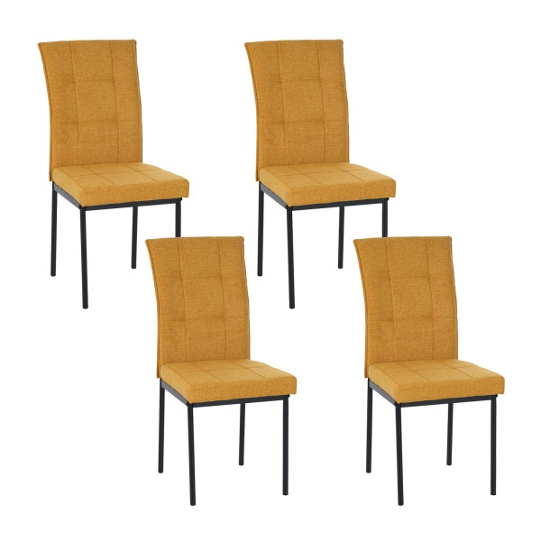 HTI-Living Matthew Gelb 4er-Set Stuhl