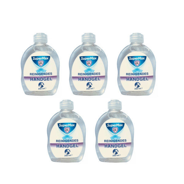 Reinigendes-Handgel 250ml 5er Set