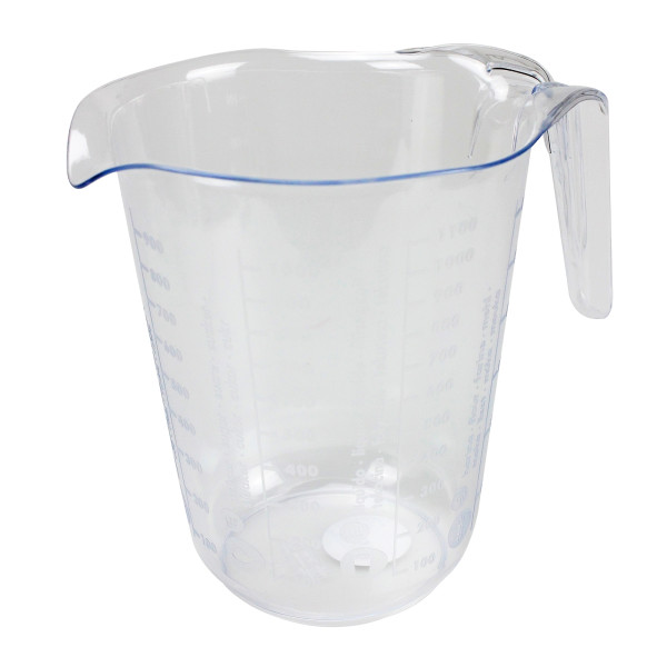Messbecher, 1 Liter, d= 13 cm, Höhe= 16,5 cm,