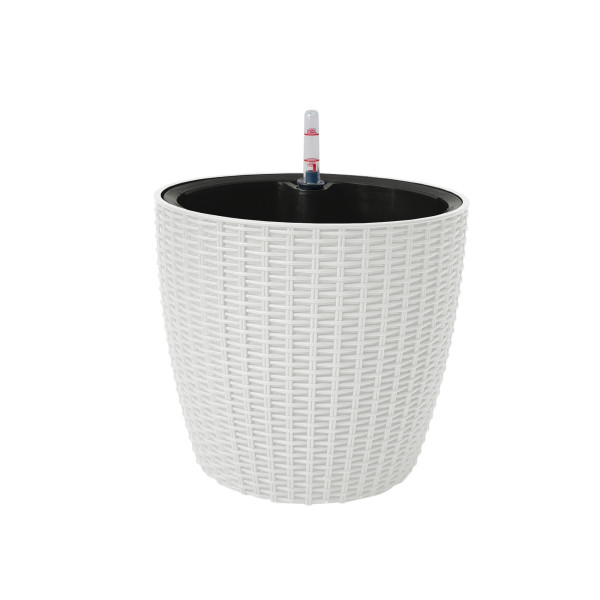 Blumentopf Nessa, Hydro M, selbstbewässernd, weiß