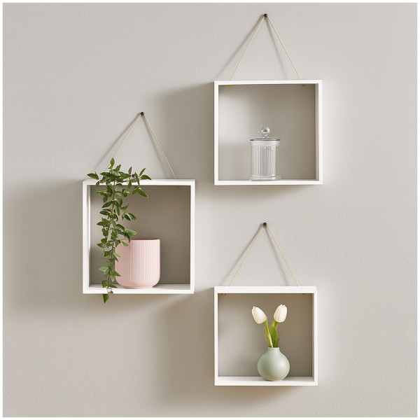 HTI-Living Viola Wandregal 3er Set