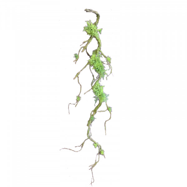 HTI-Living Flora Moos Girlande Hellgrün 108 cm Kunstpflanze