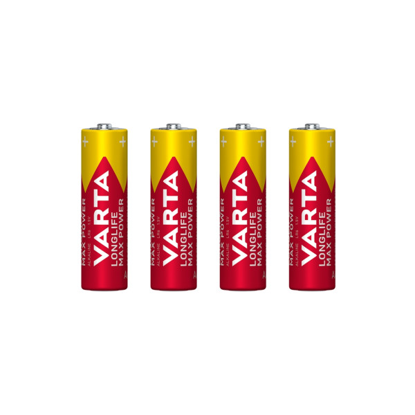 Varta 4xAA Batterie Longlife Max Power