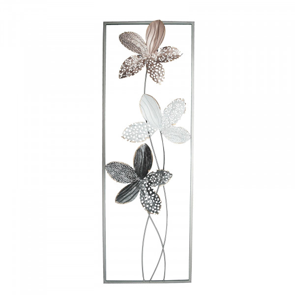 NTK-Collection Silhouette Zarte Blüten Wanddeko