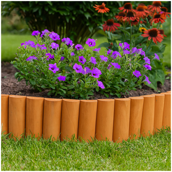 Beetumrandung Heidi braun